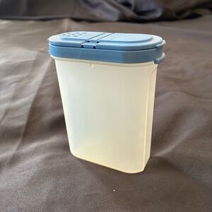 Vintage Tupperware Modular Mate Spice Container Blue Lid